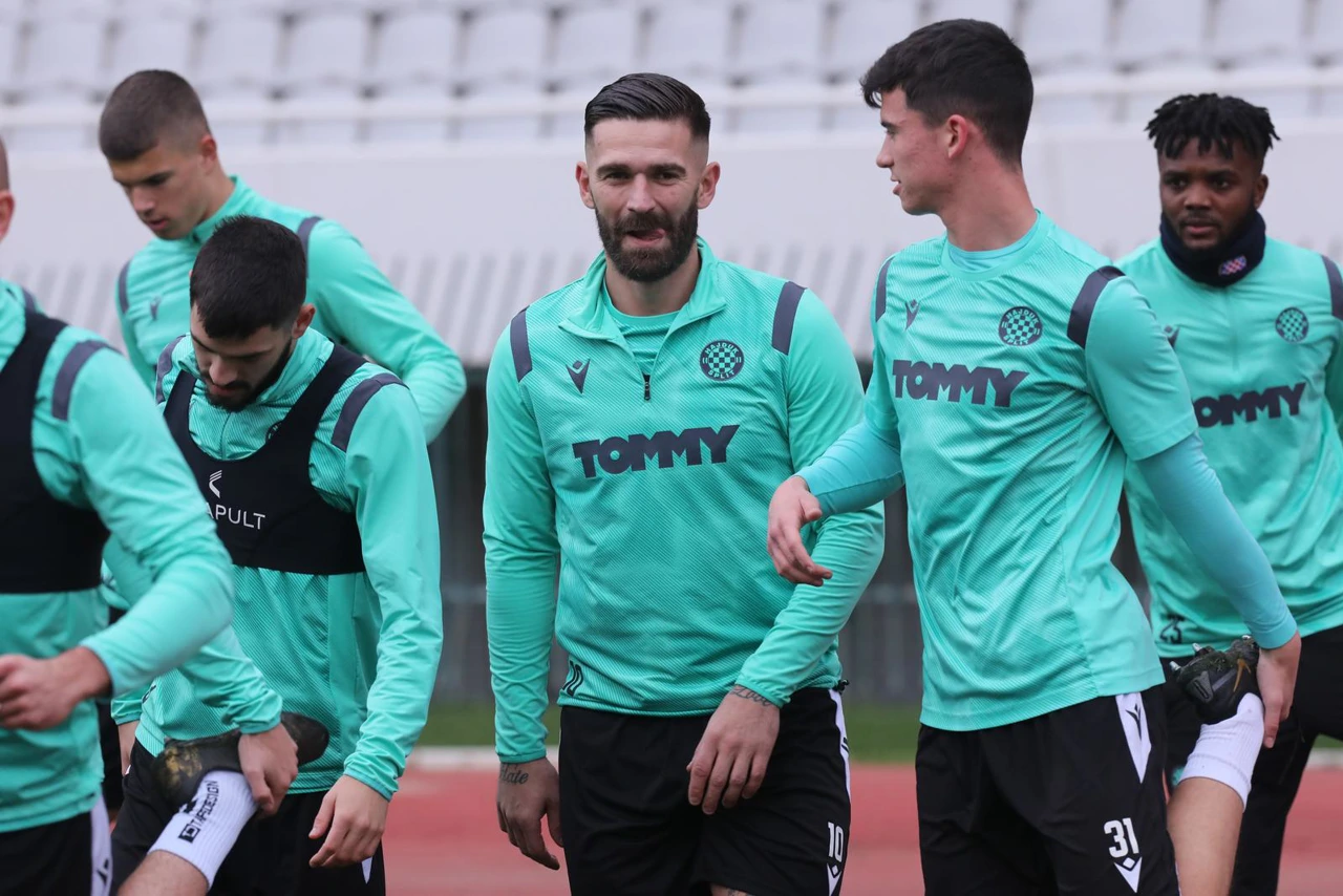Trening Hajduka, Foto:  Ivo Cagalj /PIXSELL