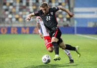 Dario Melnjak na utakmici s Maltom, Foto: Slavko Midzor/PIXSELL