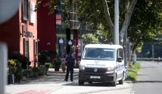 Policija pred hotelom DoubleTree Hilton, Foto: Slavko Midžor/PIXSELL