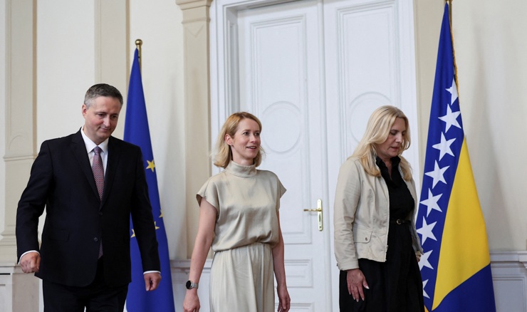 Kallas u Sarajevu ponovo pozvala političare u BiH da nastave europski put