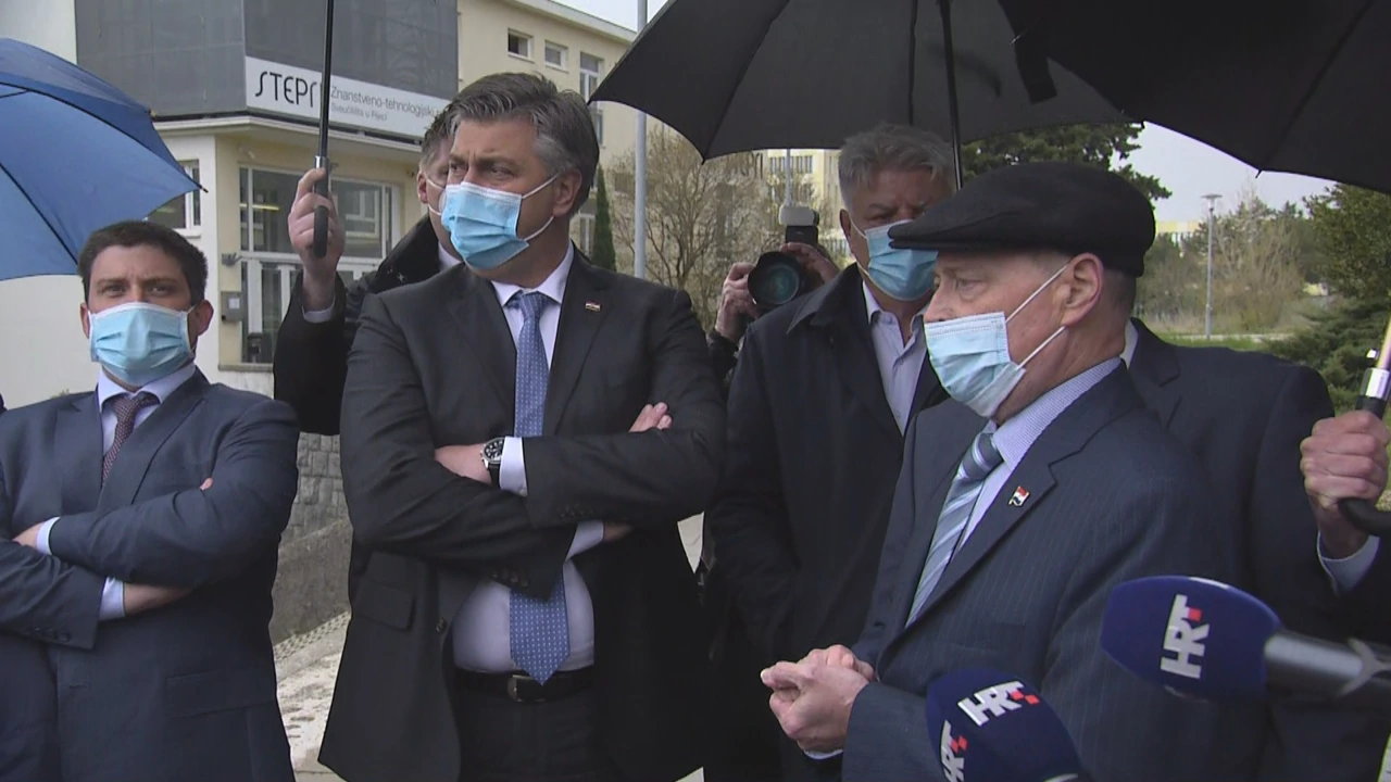 Andrej Plenković u Rijeci, Foto: HTV/HRT