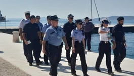 Strani policajci u Zadru