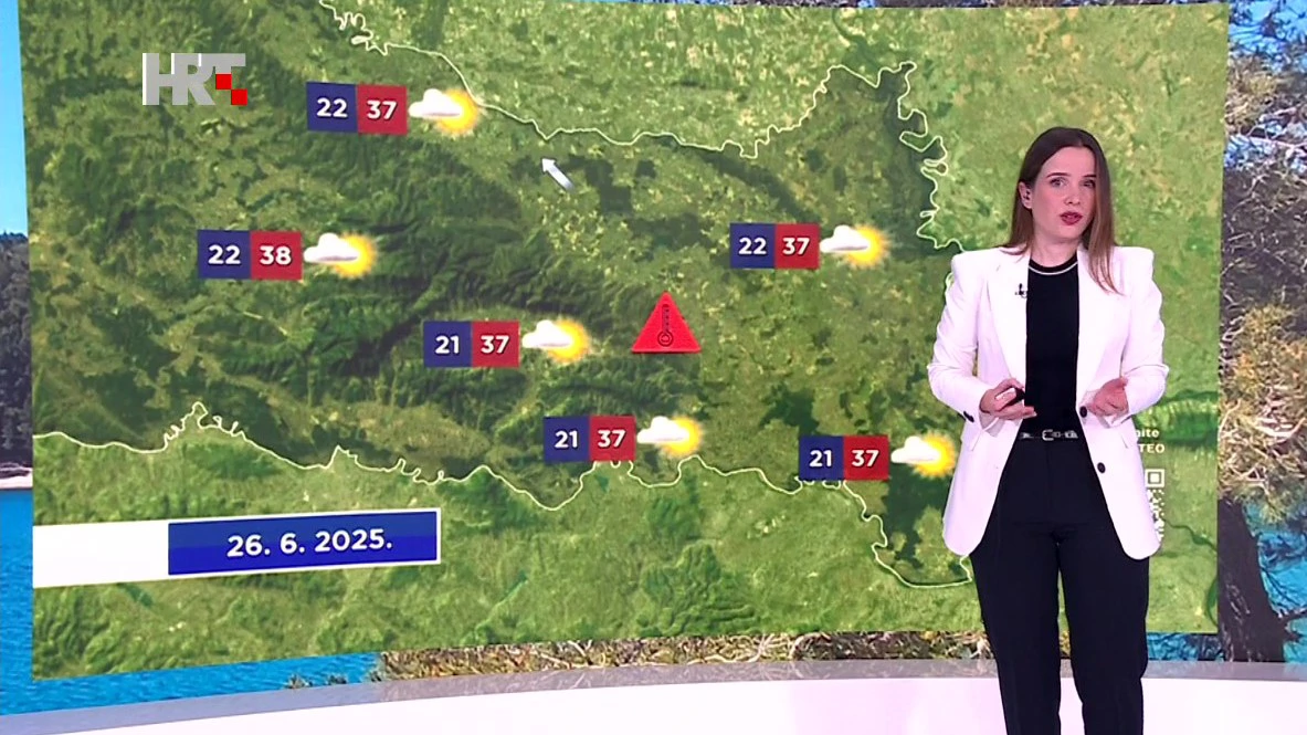 U četvrtak sunčano i vruće