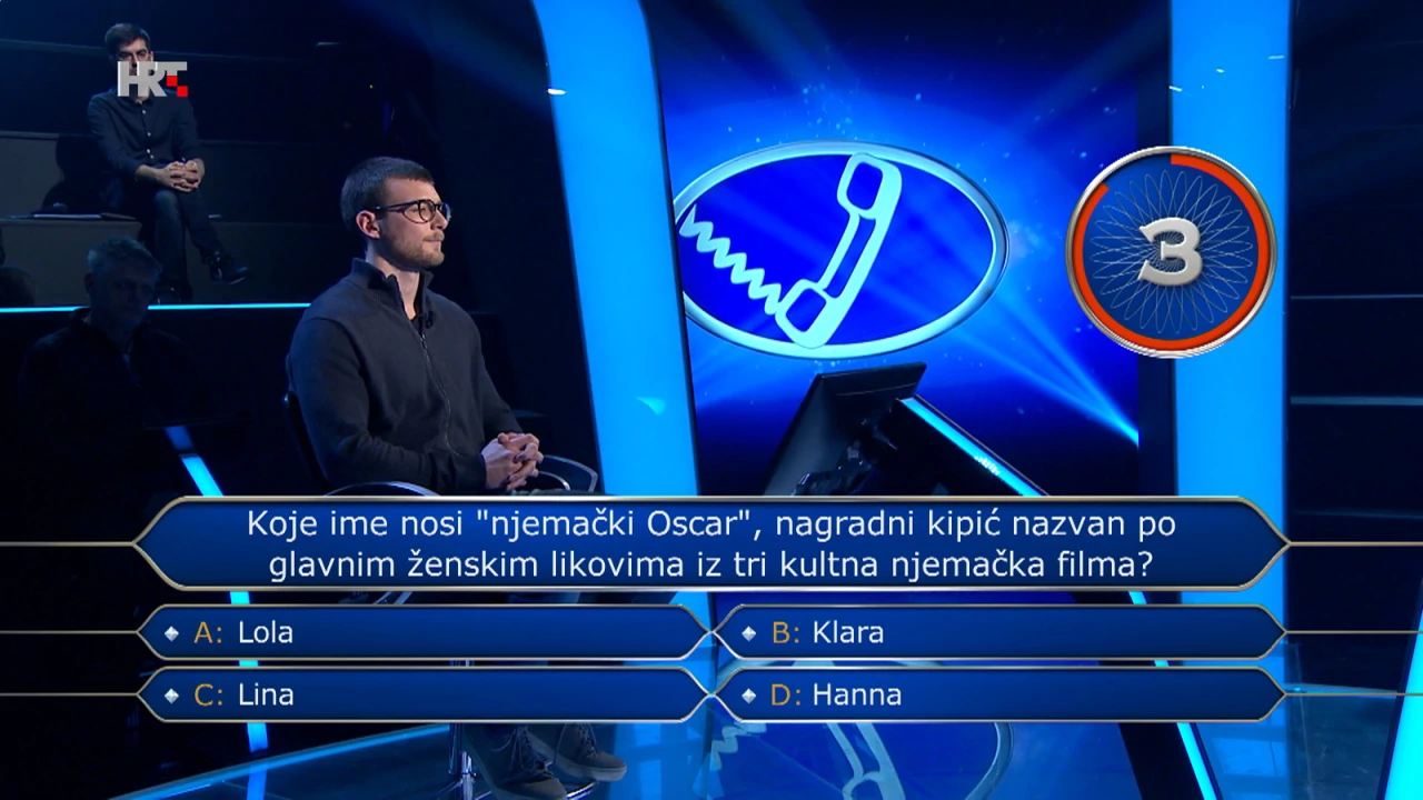 Roko Salković , Foto: Tko želi biti milijunaš?/HRT