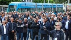 Radnici prosvjedovali zbog lošeg stanja u ZET-u