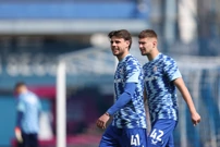 Zagrijavanje uoči utakmice, Foto: Igor Soban/PIXSELL