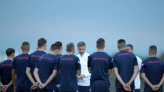 Trening hrvatske U-21 nogometne reprezentacije 