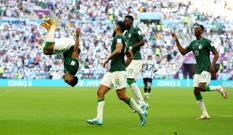 Slavlje igrača Saudijske Arabije, Foto: /Hannah Mckay/REUTERS