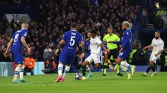 Rodrygo zabija za 1:0 Reala na Stamford Bridgeu, Foto: Matthew Childs/Action Images via Reuters