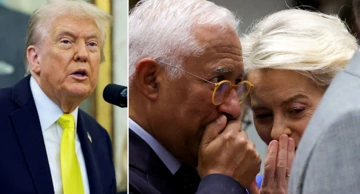 Donald Trump, Anotnio Costa i Ursula von der Leyen