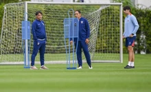 Dalić, Ladić i Ćorluka, Foto: Igor Šoban/PIXSELL
