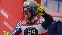 Aleksander Aamodt Kilde nakon pobjedničke vožnje 