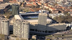 Pogled na stadion Tehelne pole u Bratislavi