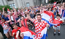 Hrvatski navijači u Philadelphiji , Foto: Boris Kovačev/CROPIX