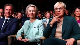 Robert Golob, Ursula Von der Leyen, Nataša Pirc Musar