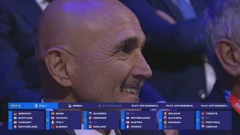 Luciano Spaletti nakon što je Italija smještena u skupinu B, Foto: HTV/HRT