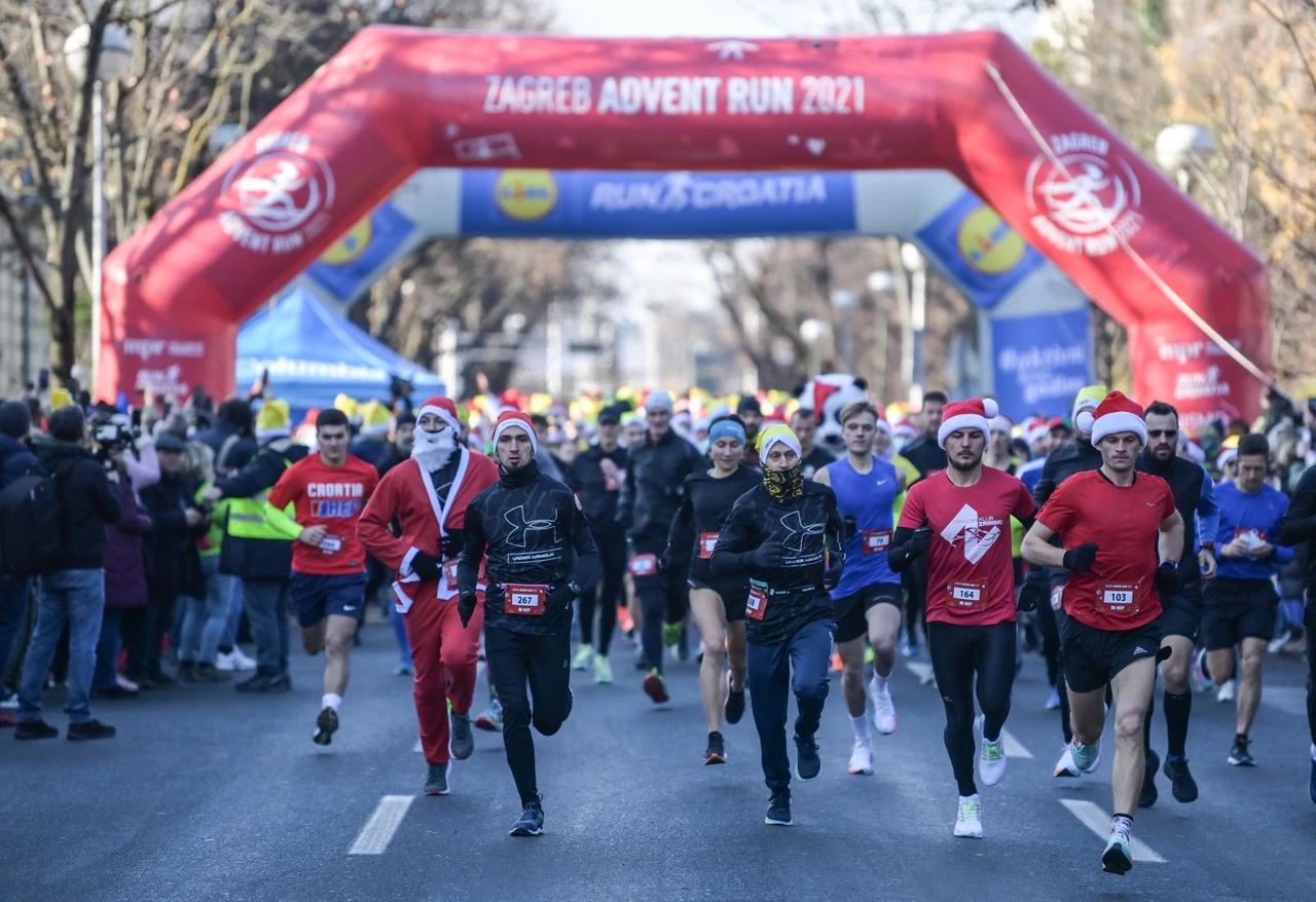 Zagreb Advent Run 2021 , Foto: Igor Soban/PIXSELL