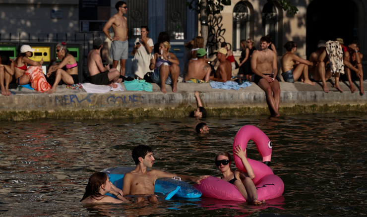 Toplinski val u Europi, temperature iznad 35 Celzijevih stupnjeva