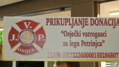 "Osječki vatrogasci za legu Petrinjca", Foto: Regionalni dnevnik/IMS/HRT