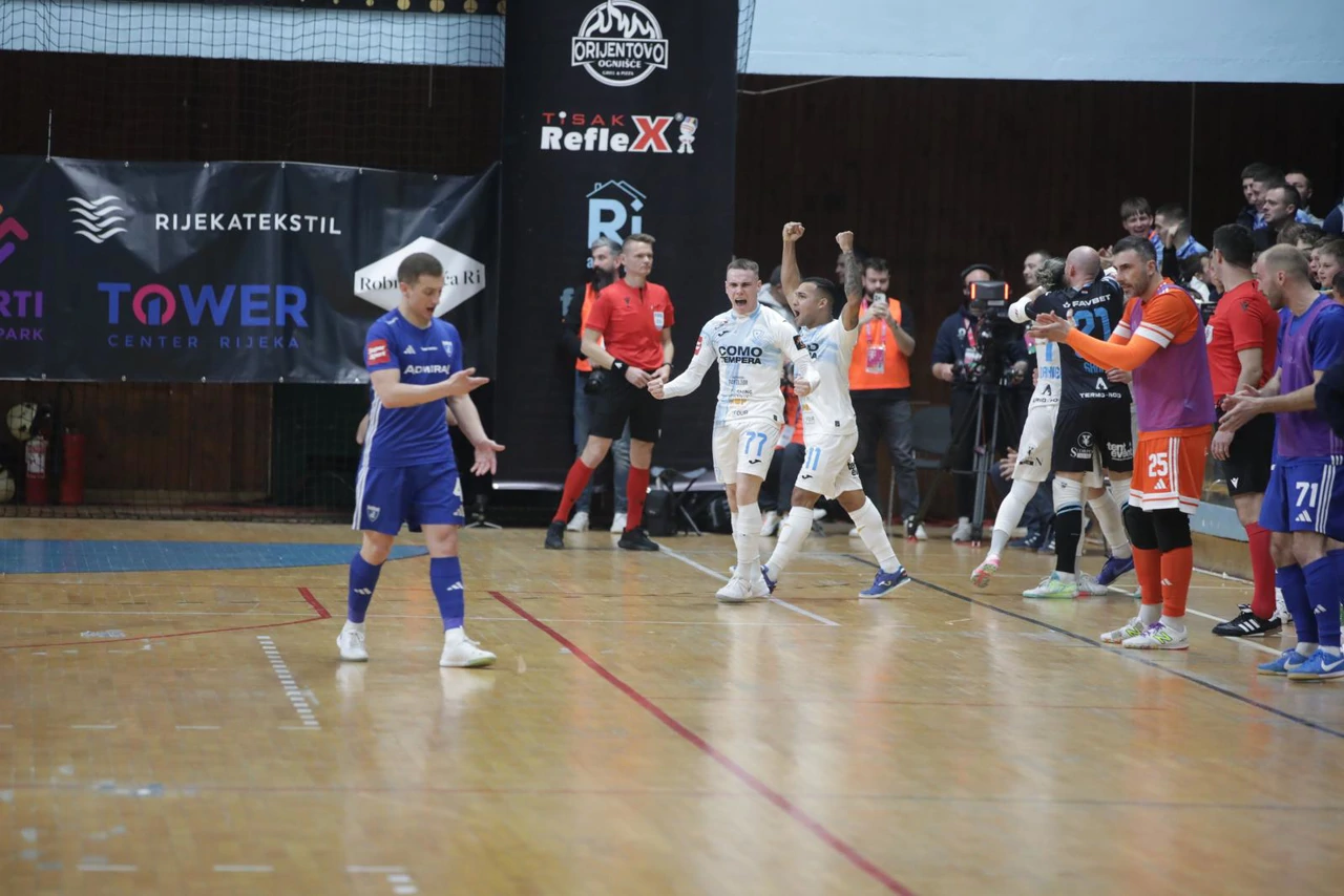 HMNK Rijeka - Futsal Dinamo , Foto: Goran Kovacic/PIXSELL