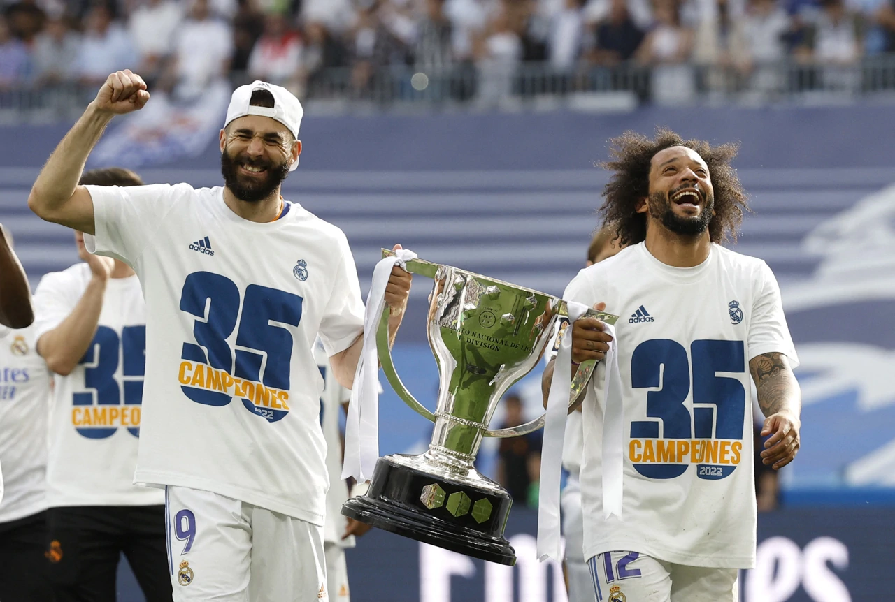 Karim Benzema i Marcelo, Foto: Juan Medina/REUTERS