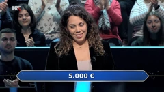 Karla Tomljanović, Foto: Tko želi biti milijunaš?/HRT