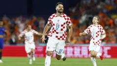 Bruno Petković slavi gol za 3:2, Foto: Piroschka Van De Wouw/REUTERS