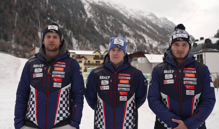 Samuel Kolega, Filip Zubčić i Istok Rodeš