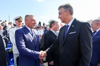 Premijer Plenković i umirovljeni general Gotovina, Foto:  Sanjin Strukic /Pixsell