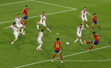 Rodri postiže izjednačujući gol, Foto: Heiko Becker/REUTERS
