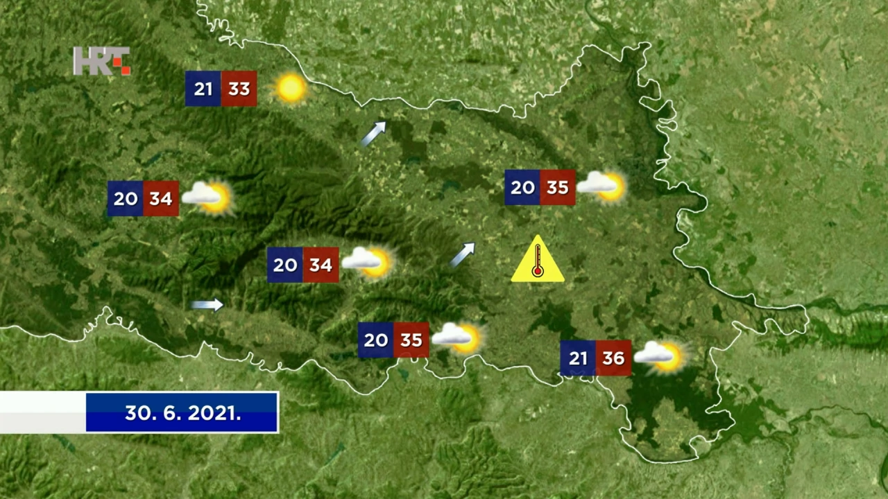 Vrijeme 30.6.2021., Foto: HTV/HRT
