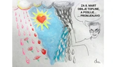 meteokarikatura, Foto: Dubravka Bodulić/HRT