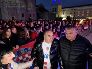 Doček Vatrenih na Forumu , Foto: T. Pajkin/-
