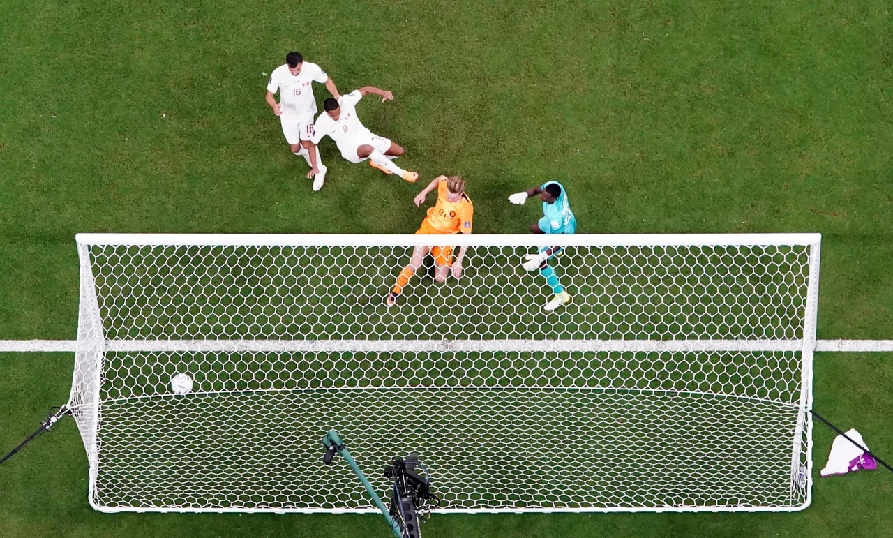 Frenkie de Jong zabija Kataru, Foto: John Sibley/REUTERS