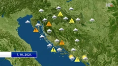 emisijia Vrijeme, Foto: HTV/HRT
