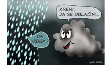 meteokarikatura, Foto: Ljubica Heidler/HRT