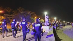 Policijska patrola na Mallorci