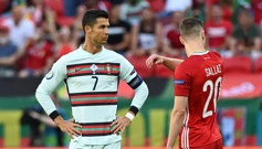Cristiano Ronaldo i Adam Szalai, Foto: Attila Kisbenedek/REUTERS