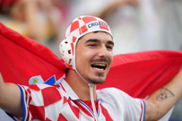 Hrvatski navijač na stadionu , Foto: James Lang/REUTERS