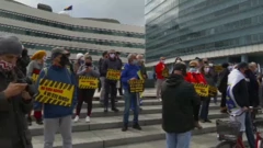 Prosvjed u Sarajevu, Foto: HTV/HRT