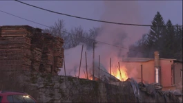 Izgorjela pilana pokraj Otočca