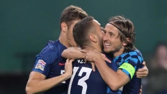Austrija - Hrvatska. Luka Modrić, Nikola Vlašić