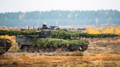 Tenkovi Bundeswehra na vojnoj vježbi u Latviji 2020.
