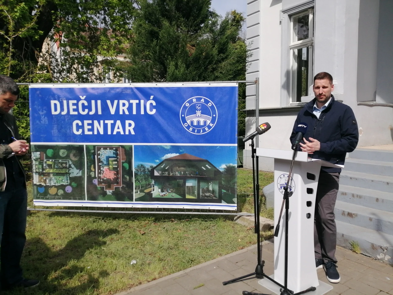 Gradonačelnik Ivan Radić, Foto: Radio Osijek/HRT