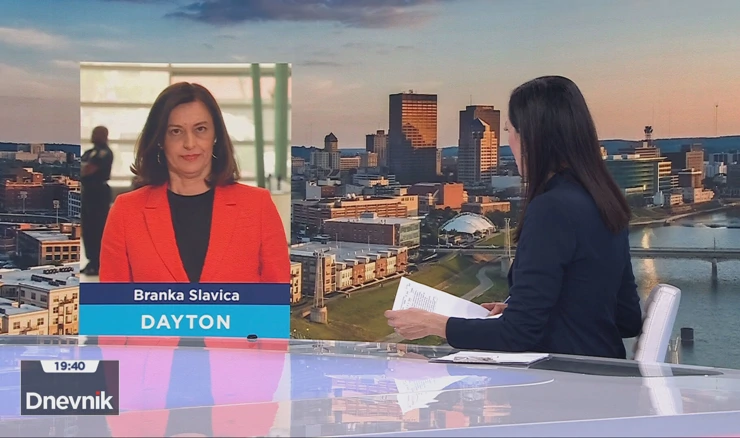 Branka Slavica javila se iz Daytona
