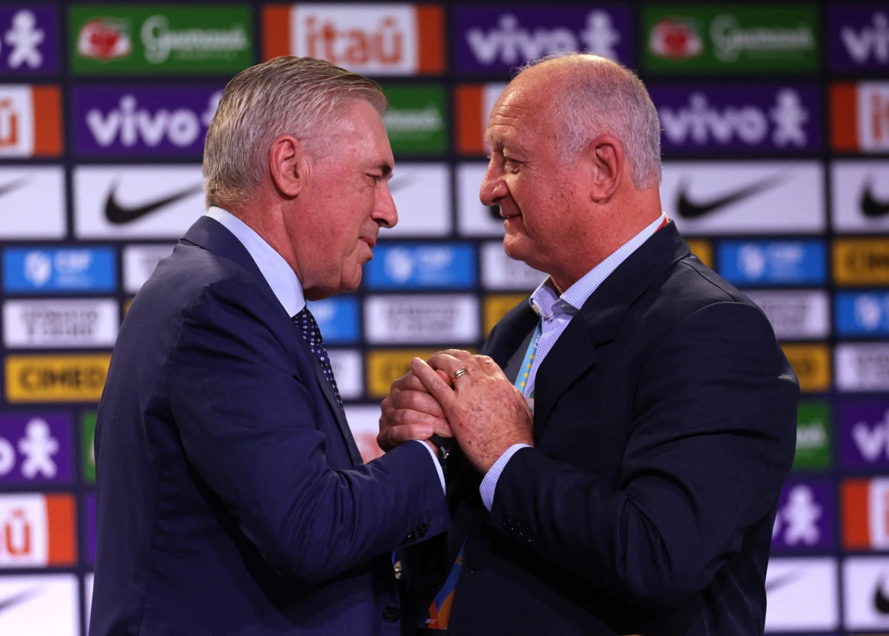 Carlo Ancelotti i Felipe Scolari