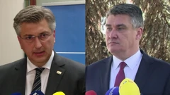 Andrej Plenković i Zoran Milanović