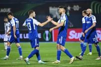 Dinamo - PAOK, Bruno Petković za 2-0   , Foto: Goran Mehkek /CROPIX