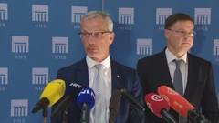 Boris Vujčić i Valdis Dombrovskis