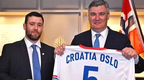Kroatischer Präsident Zoran Milanović zu Besuch in Norwegen
